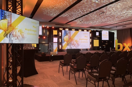 Sala konferencyjna BANKIETOWA w Hampton by Hilton Poznan Swarzedz | HUBO Centrum Konferencyjne Poznań