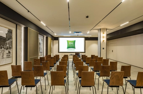 Sala konferencyjna Stalowa w Ibis Styles Kraków East Kraków