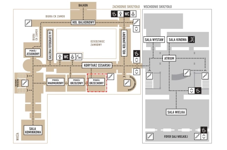 Sala konferencyjna Pokój Orzechowy w Centrum Kultury ZAMEK w Poznaniu Poznań