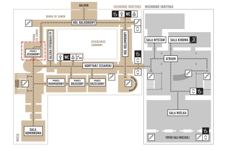 Sala konferencyjna Pokój Jesionowy w Centrum Kultury ZAMEK w Poznaniu Poznań