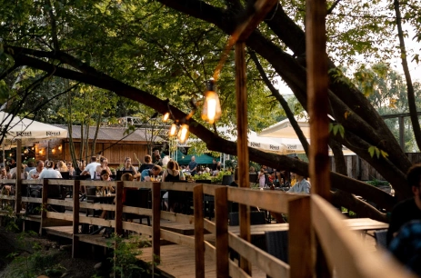 Sala konferencyjna Ogród w Bez Słowa Warszawa