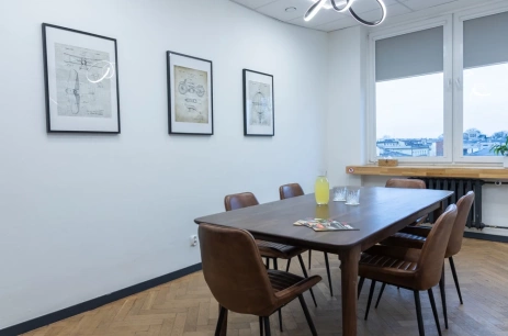 Sala konferencyjna Sala konferencyjna 408 w CoSpot Office & Coworking Łódź