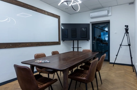 Sala konferencyjna Sala konferencyjna 408 w CoSpot Office & Coworking Łódź