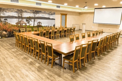 Sala konferencyjna Sala Konferencyjna w "U Chłopa" Kompleks Wypoczynkowo - Konferencyjny Chmielno