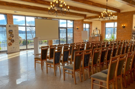 Sala konferencyjna Sala Widokowa w "U Chłopa" Kompleks Wypoczynkowo - Konferencyjny Chmielno