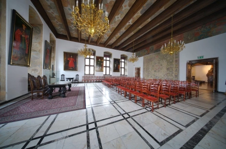 Sala konferencyjna Wielka Sala Wety w Ratuszu Głównego Miasta w Muzeum Gdańska Gdańsk