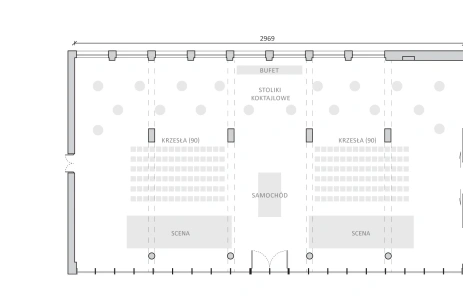 Sala konferencyjna Sala im. Wandy Telakowskiej w Instytut Wzornictwa Przemysłowego Warszawa