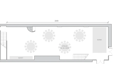 Sala konferencyjna Sala Designerów w Instytut Wzornictwa Przemysłowego Warszawa
