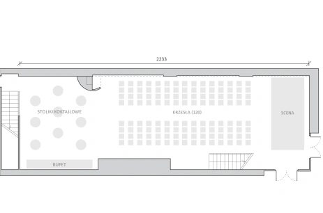 Sala konferencyjna Sala Designerów w Instytut Wzornictwa Przemysłowego Warszawa
