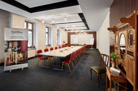 Sala konferencyjna Sala Biała w Good Time Aparthotel Łódź