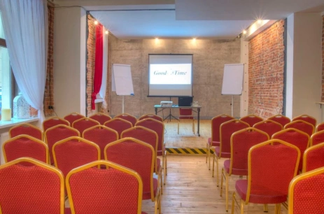 Sala konferencyjna Sala Czerwona w Good Time Aparthotel Łódź