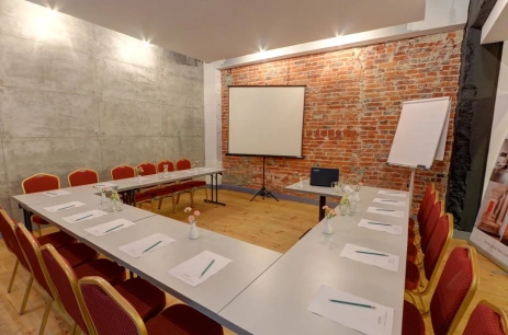 Sala konferencyjna Sala Czerwona w Good Time Aparthotel Łódź