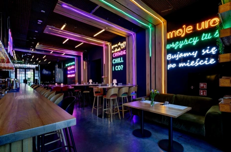 Sala konferencyjna Setki Powodów- bar i restauracja w Scena Kotłownia - centrum eventowe Warszawa