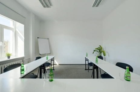 Sala konferencyjna Sala Bez w Centrum Szkoleniowo-Konferencyjne Żoliborz Warszawa