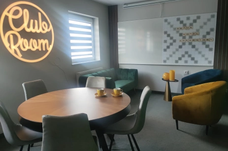 Sala konferencyjna Club room w Abton Hotel Łódź