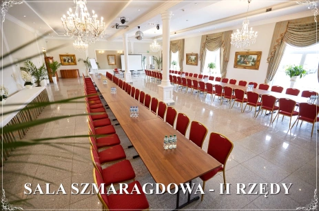 Sala konferencyjna Szmaragdowa w Parisel Palace Łuków