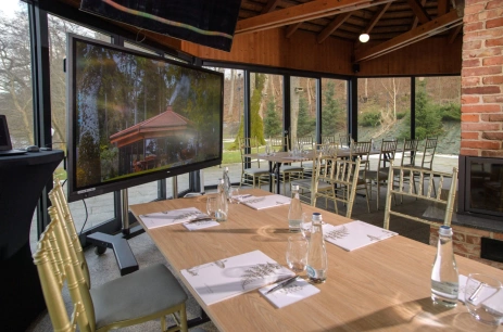 Sala konferencyjna Patio w Leśny Dwór Sulęczyno
