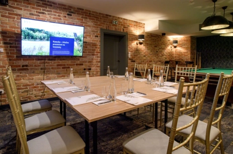 Sala konferencyjna Sala Klubowa w Leśny Dwór Sulęczyno