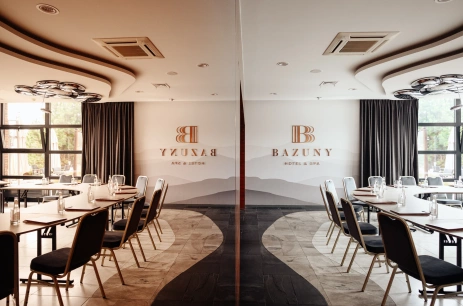 Sala konferencyjna Sala Miedziana w Bazuny Hotel*** & SPA Kościerzyna