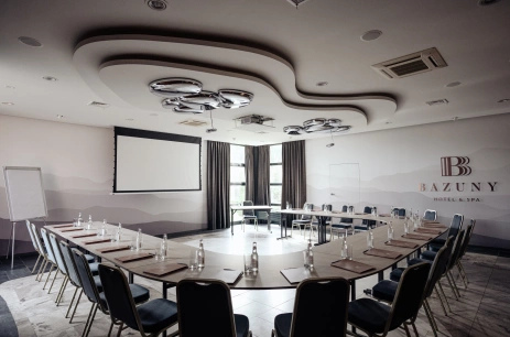 Sala konferencyjna Sala Srebrna w Bazuny Hotel*** & SPA Kościerzyna