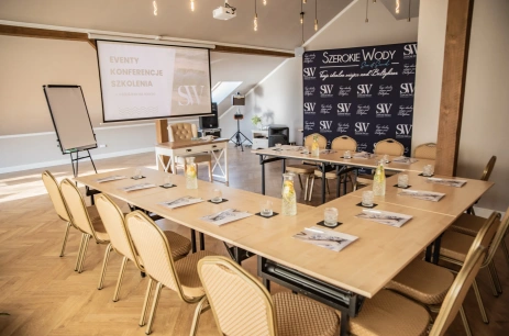 Sala konferencyjna Sala Konferencyjna w Szerokie Wody Hotel 4* Ustka