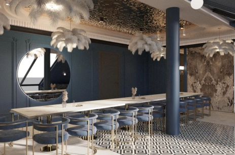 Sala konferencyjna Sala z widokiem na morze w Cristal Baltic Apart Hotel Ustka