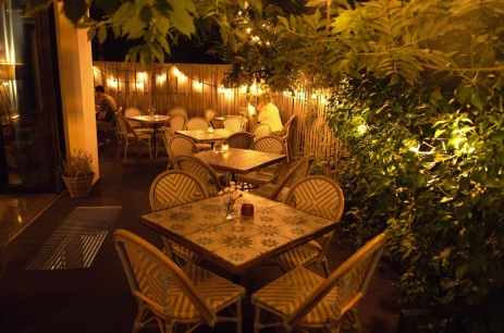 Sala konferencyjna Ogródek w Mon Ami Restauracja Francuska Warszawa