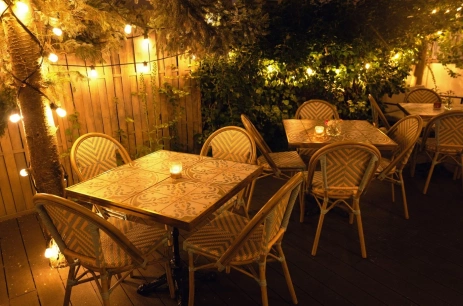 Sala konferencyjna Ogródek w Mon Ami Restauracja Francuska Warszawa