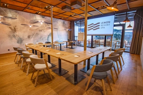 Sala konferencyjna Sala Solaris w Lemon Resort Spa Gródek nad Dunajcem