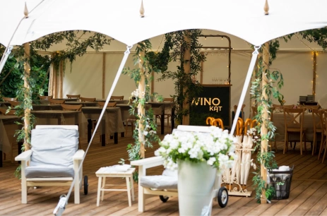 Sala konferencyjna Namiot Angielski w Pałac Żółwin Żołwin