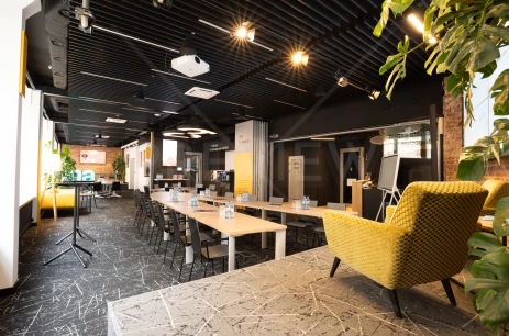 Sala konferencyjna S1+S2+S3 w D9 space Katowice