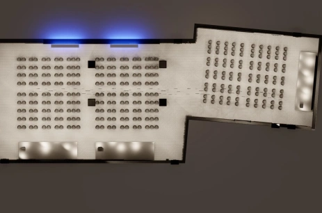 Sala konferencyjna Event Hall w Event Hall w Fabryce Norblina Warszawa