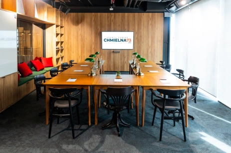 Sala konferencyjna Research Room w Chmielna 73 Warszawa