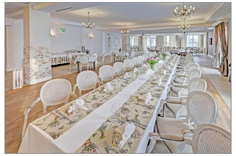 Sala konferencyjna Sala Bankietowa I w Miód Lawenda Łuków