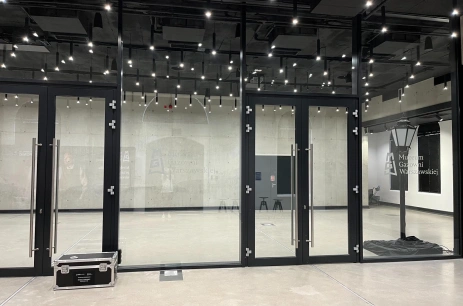 Sala konferencyjna Przestrzeń konferencyjna z Foyer (Sala A) w Muzeum Gazowni Warszawskiej Warszawa