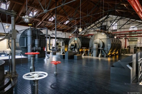 Sala konferencyjna Przestrzeń historyczna (Sala B) w Muzeum Gazowni Warszawskiej Warszawa