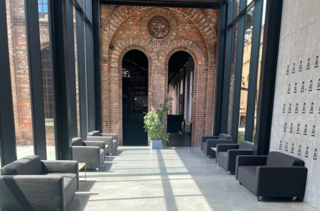 Sala konferencyjna Przestrzeń przeszklona (Sala C) w Muzeum Gazowni Warszawskiej Warszawa