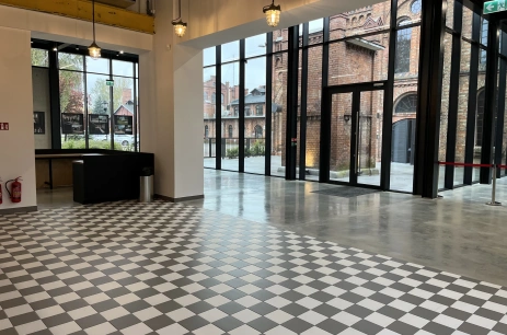 Sala konferencyjna Przestrzeń przeszklona (Sala C) w Muzeum Gazowni Warszawskiej Warszawa