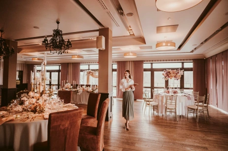 Sala konferencyjna Club House w Wrocław Golf Events Wrocław