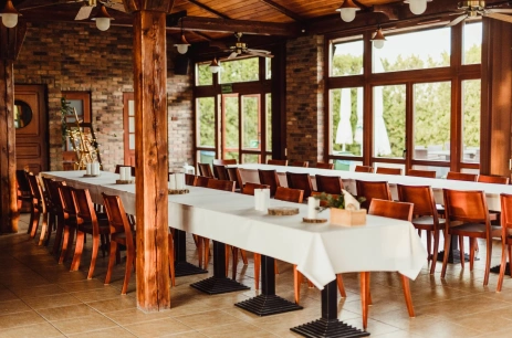 Sala konferencyjna Grill House w Wrocław Golf Events Wrocław