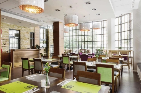 Sala konferencyjna Restaurant&Patio w Hotel Mercure Warszawa Airport Warszawa