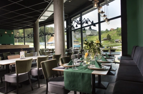 Sala konferencyjna Restauracja Czarna Perła w Czarna Góra Resort Sienna