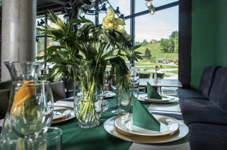 Sala konferencyjna Restauracja Czarna Perła w Czarna Góra Resort Sienna