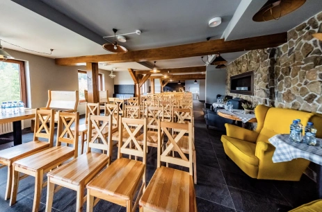 Sala konferencyjna Sala Zapiecek Karczma Czarna Góra w Czarna Góra Resort Sienna