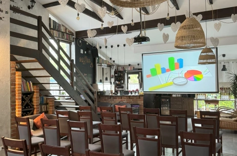 Sala konferencyjna Kawiarnia w Willa Parys Władysławowo