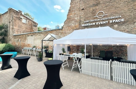 Sala konferencyjna Przestrzeń zewnętrzna w Samo Centrum Wszechświata - Warsaw Event Space Warszawa