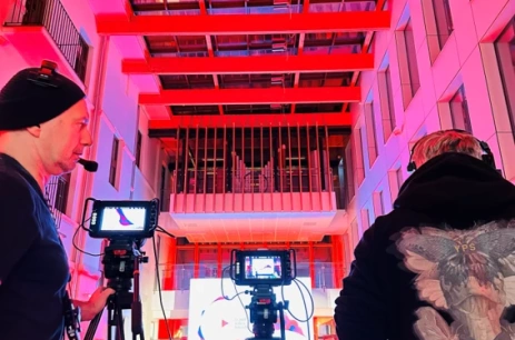 Sala konferencyjna Dziedziniec w Centrum Kreatywności Targowa Warszawa