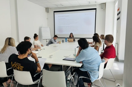 Sala konferencyjna Sala Ząbkowska w Centrum Kreatywności Targowa Warszawa