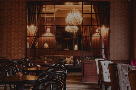 Sala konferencyjna Salonka VIP Chivas Library w Mercy Brown Cocktails Burlesque & Jazz Kraków Kraków