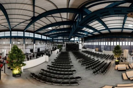 Sala konferencyjna Hangar w ARCHE Fabryka Samolotów w Mielnie Mielno